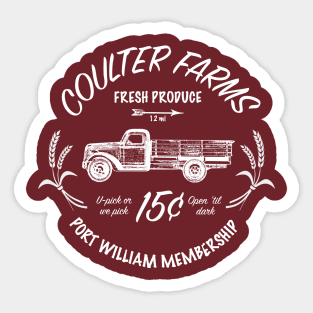 Port William Farm Sticker